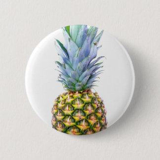 Pineapple Fruit Beach Dessert Colourful Tropical 6 Cm Round Badge