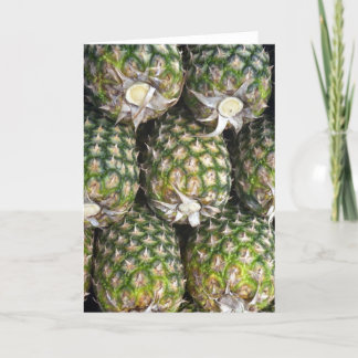 pineapple fruit card