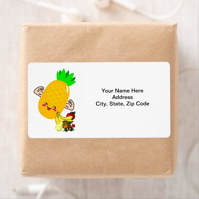 Pineapple Fruit  Labels (Insitu)