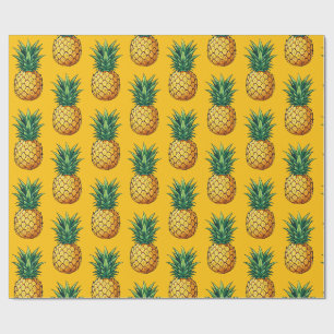 Pineapple fruit wrapping paper