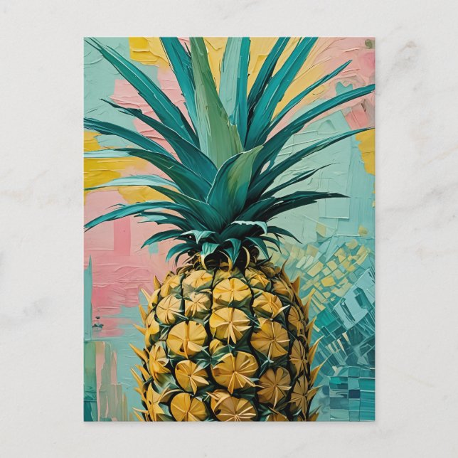 Pineapple Fusion Holiday Postcard (Front)