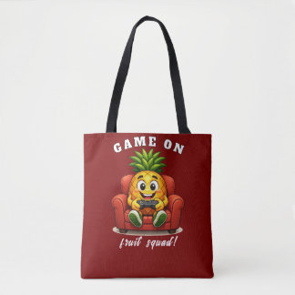 pineapple gamer tote bag