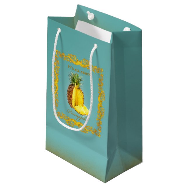 PINEAPPLE ~ Gift Bag (Front Angled)