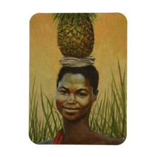 Pineapple Girl 2004 Magnet