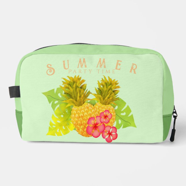 Pineapple Green Dopp Kit (Front)