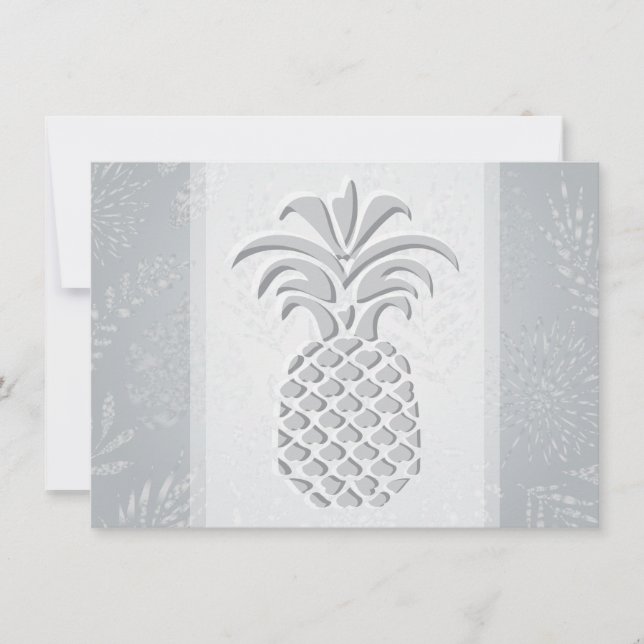 Pineapple Hearts Thank you Cards (Front)