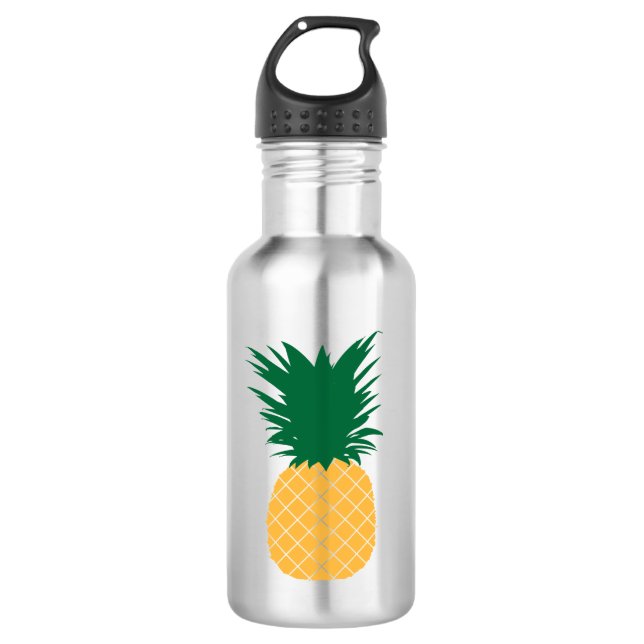 Pineapple icon 532 ml water bottle (Front)