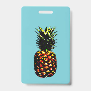 Pineapple ID Badge