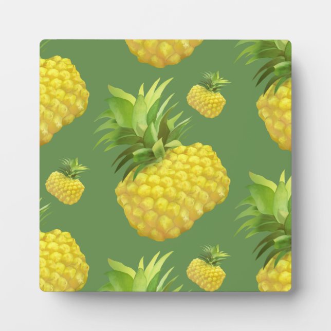 Pineapple Illustration Plaque (Front)