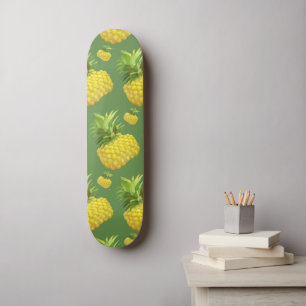 Pineapple Illustration Skateboard