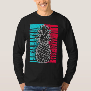 Pineapple In Techno Colour Festival Synthesizer Wh T-Shirt