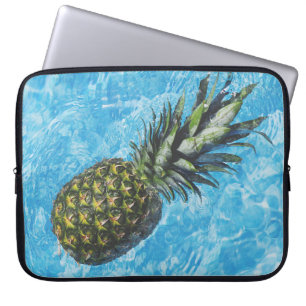 Pineapple in water laptop sleeve