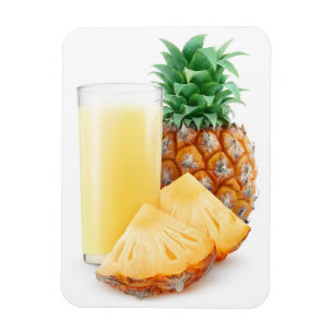Pineapple juice magnet