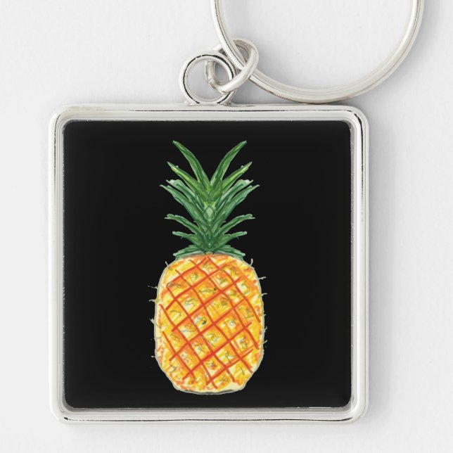 Pineapple Key Ring (Front)