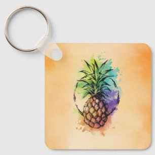 Pineapple Key Ring