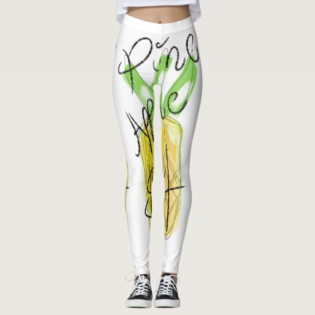 Pineapple Leggings (Front)
