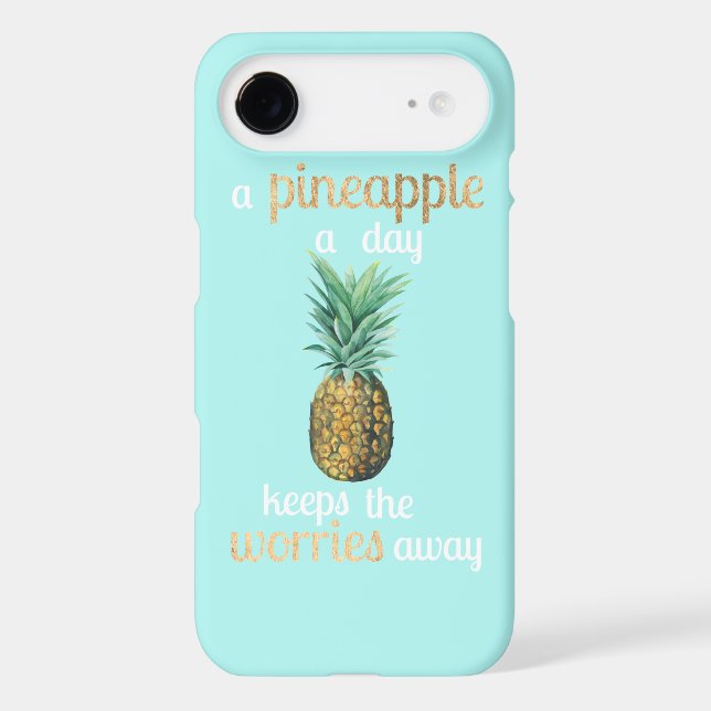 Pineapple Life Quote Case-Mate iPhone Case (Back)