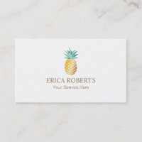 Pineapple Logo Elegant Plain