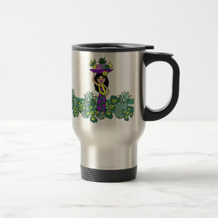 Pineapple Luau Tropical Travel Mugs