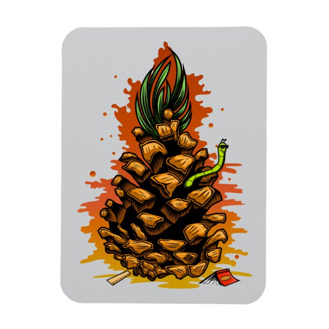 PineApple Magnet (Vertical)