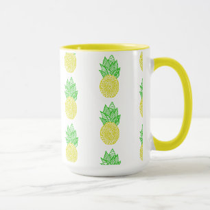 Pineapple Mandala Mug