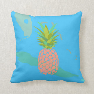 Pineapple +Map +Yellow Cushion
