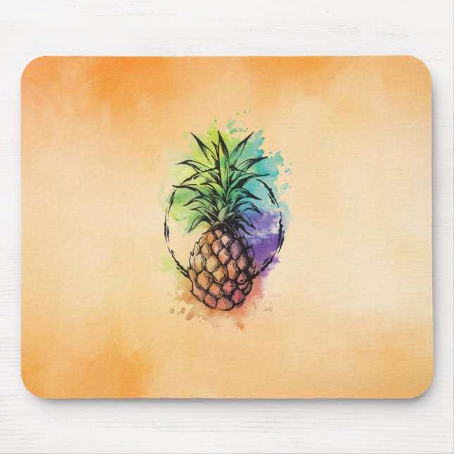 Pineapple Mouse Pad (Front)