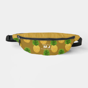 Pineapple Mustard Bum Bags