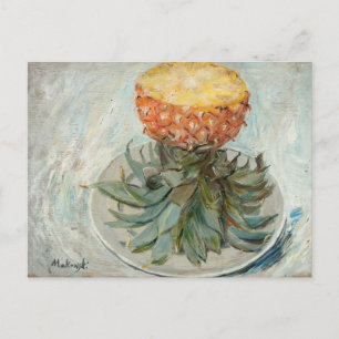 Pineapple on a Plate   Tadeusz Makowski Postcard