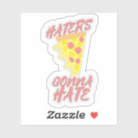 Pineapple on Pizza Epic Custom-Cut Vinyl Sticker