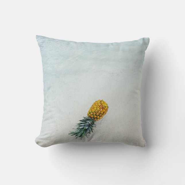 Pineapple on seashore cushion (Front)