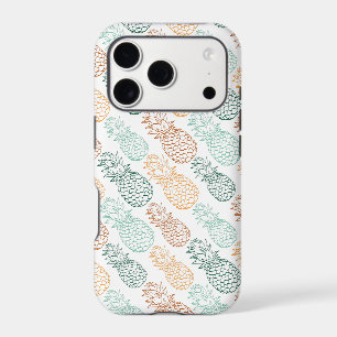 Pineapple Orange Green Colours