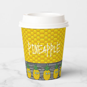 Pineapple Paper Cups