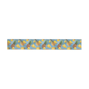 Pineapple Pattern 2 Wrap Around Label