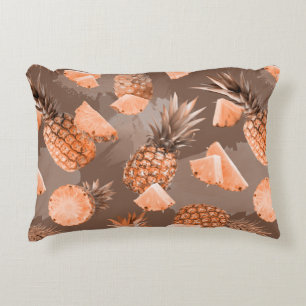 Pineapple Pattern 4 Decorative Cushion