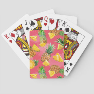 Pineapple Pattern 5 Playing Cards