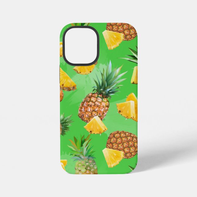 Pineapple Pattern 6 iPhone Case (Back)