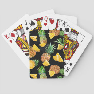 Pineapple Pattern 8 Playing Cards