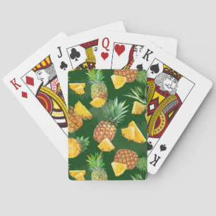 Pineapple Pattern 9 Playing Cards