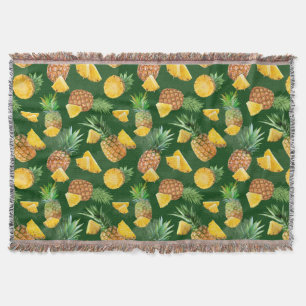 Pineapple Pattern 9 Throw Blanket