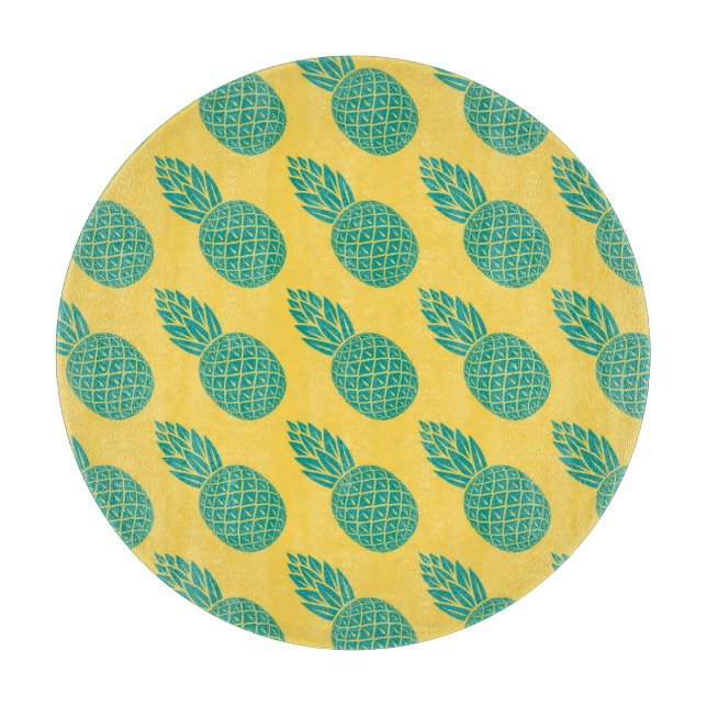 Pineapple Pattern Cutting Board (Front)