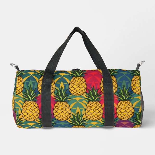 Pineapple Pattern  Duffle Bag (Front)
