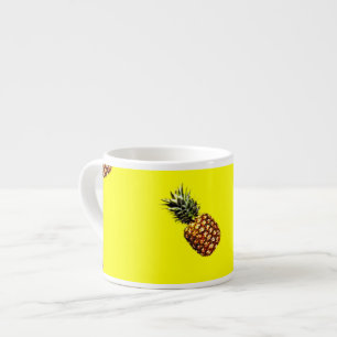 pineapple pattern espresso cup