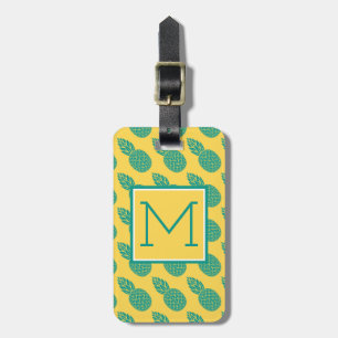 Pineapple Pattern Luggage Tag