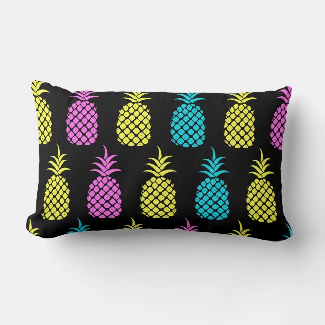 Pineapple Pattern Lumbar Cushion (Front)