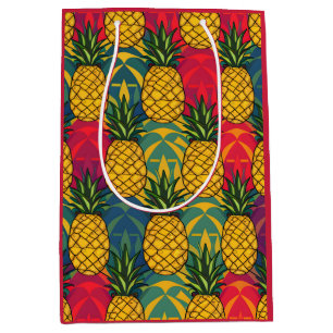 Pineapple Pattern Medium Gift Bag