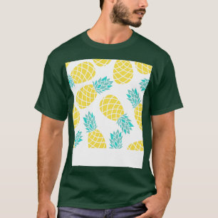 Pineapple Pattern Prints Pineapples Fruit T-Shirt
