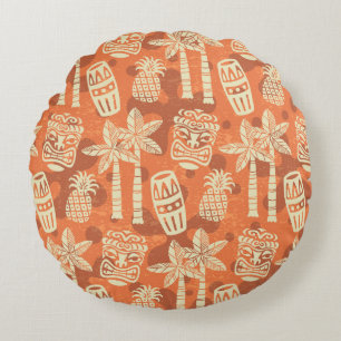 Pineapple Pattern Round Cushion