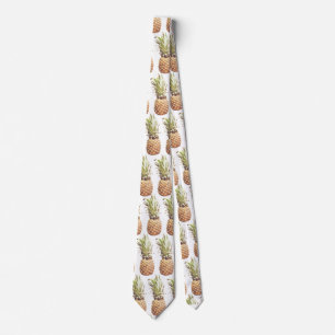 pineapple pattern tie