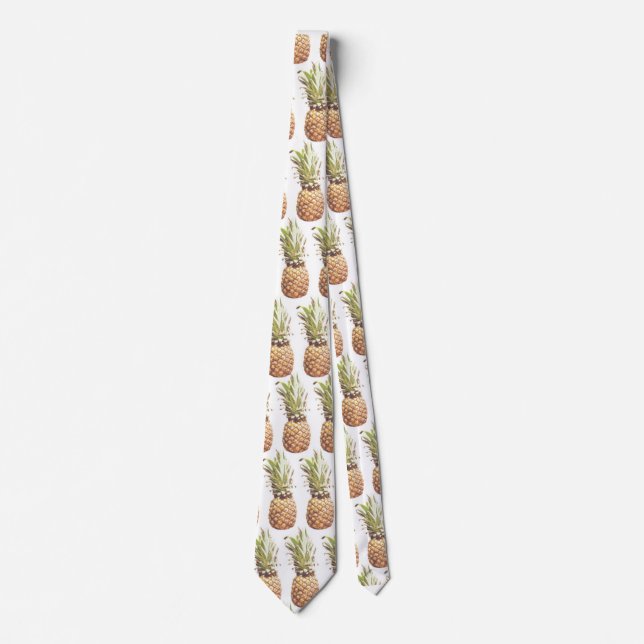 pineapple pattern tie (Front)